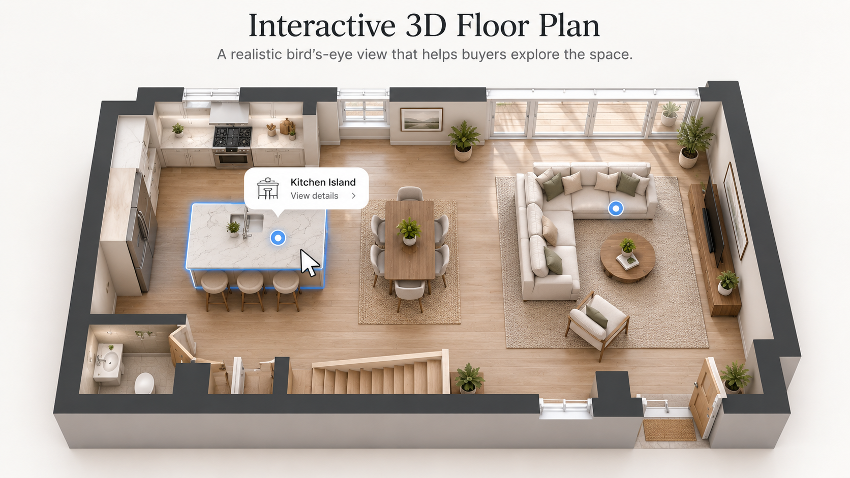 3D Interactive Floor Plan